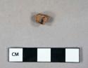 Ceramic, coarse earthenware, glazed redware body sherd