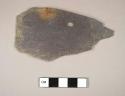 Slate fragments, possible roofing tile