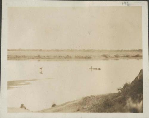 View from the bank of the Chari River