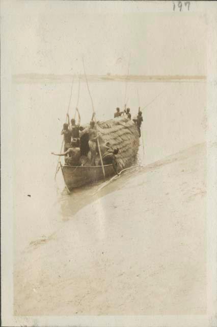 Boat on the Chari River