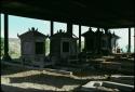 Stored shrines at Besakih Temple