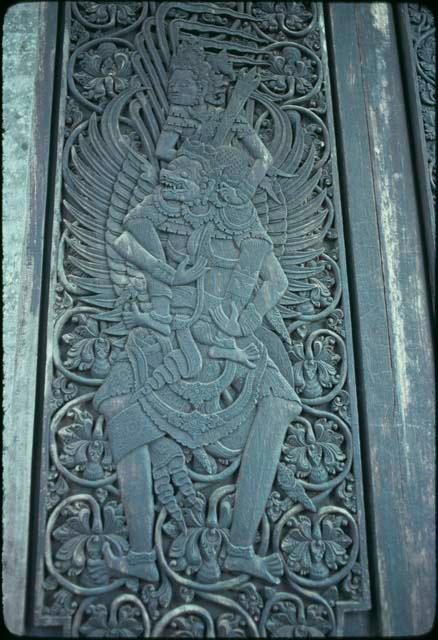 Carved door at Besakih Temple