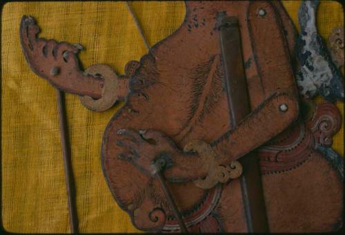 Wayang Kulit "Sangut" detail