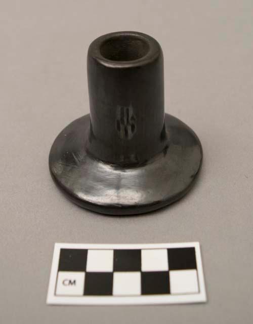 Black ware candlestick