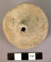 Pottery spindle whorl