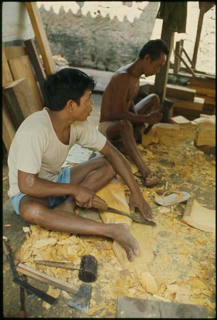 Making gamelan cases