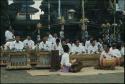 Musicians at Purnama, Batur Temple