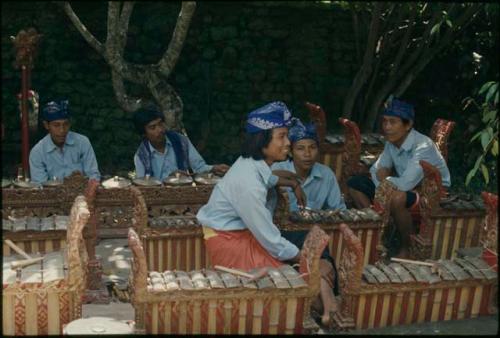 Group of people with instruments