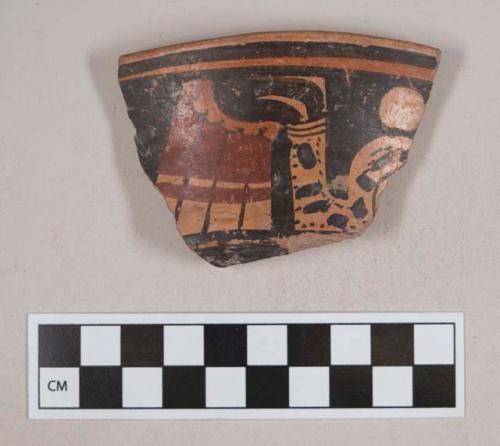 Out-curved rim bowl rim sherds - Ulua polychrome