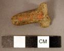 Historic european pipe fragment