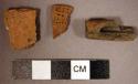 Fragments of a clay pipe