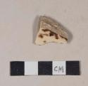 Rockingham-type earthenware body sherd