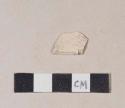 Blue decorated pearlware rim sherd