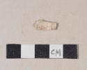 Unidentified refined earthenware body sherd, missing all glaze