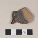 Burned redware body sherd, possible waster