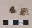 Slag and clinker fragments