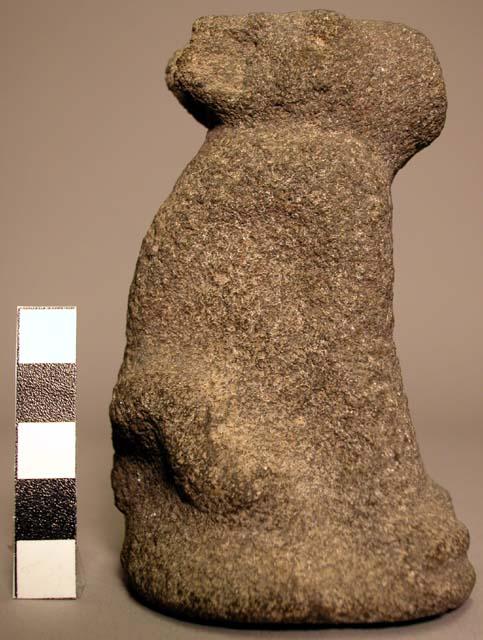 Carved lava - animal form