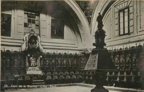 Altar of the Basilica Cathedral of Lima