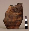 Fragment of pottery vessel - "Kamegaoka" type