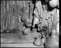 Interior of a hut