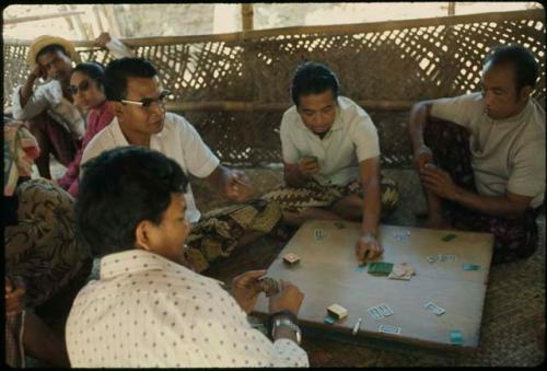 People gambling