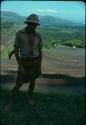 Portrait of a man in a rice paddy