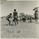 Group of people gathered for a dance