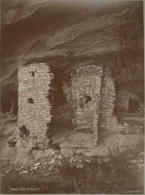 Powell Expeditions, ruins near Ft. Wingate