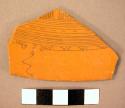 1 of 9 Aztec ware plate rimsherds