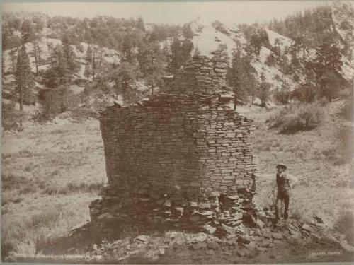 Powell Expeditions, Old Cliff Tower near Ft. Wingate