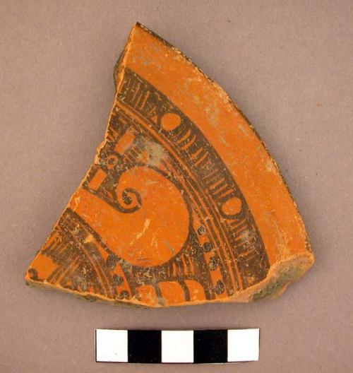 1 of 9 Aztec ware plate rimsherds