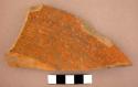 1 of 10 Aztec ware rim potsherds