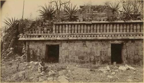 North facade of palace in Chunhuhub