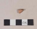 Red bodied earthenware body sherd, with brown slip, wheel thrown; crossmends with 39-18-60/22039