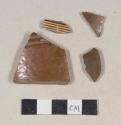 Nottingham-type stoneware body sherds