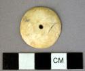 Bone disk, perforated