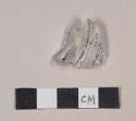 Molded colorless glass bottle base fragment; crossmends with 987-22-10/109923 and 987-22-10/109925