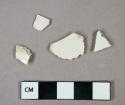 Ceramic, refined earthenware, whiteware body sherds