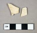 Ceramic, refined earthenware, unglazed body sherds