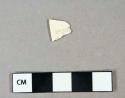 Ceramic, refined earthenware, creamware body sherd