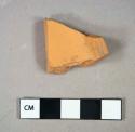 Ceramic, earthenware, unglazed redware body sherd