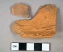 Ceramic, terra cotta, unglazed, undecorated sherds