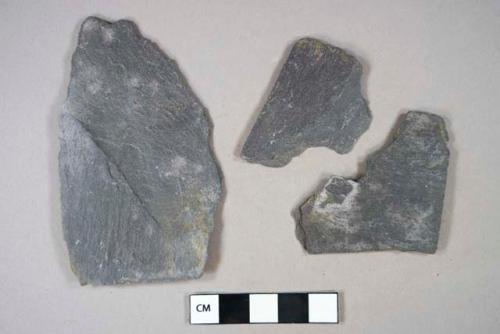 Slate fragments