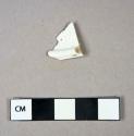 Ceramic, refined earthenware, pearlware base sherd