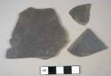 Slate fragments, possible roofing tile