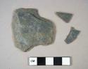 Slate fragments, possible roofing tile