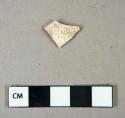 Ceramic, refined earthenware, unglazed body sherd