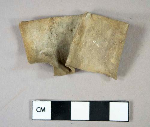 Lead, sheet fragment, possible flashing