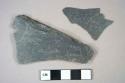 Slate fragments