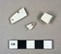 Ceramic, refined earthenware, whiteware body sherds